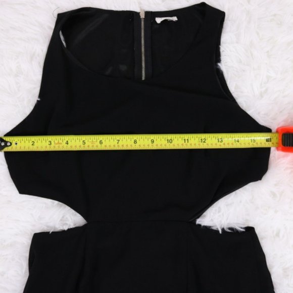 Tobi black cutout mini dress c1 - Picture 8 of 9